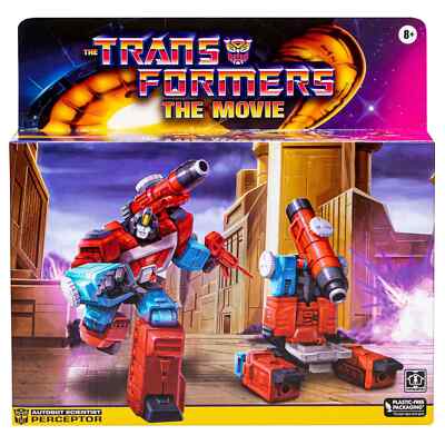 Hasbro Transformers Retro The Transformers: The Movie Perceptor Figure Free Ship