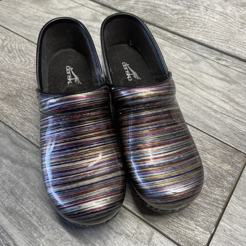 【DANSKO】美品✨PROFESSIONAL PATENT XP2.0 XP 2.0 Clog Color Wash Patent | Dansko | European Shoe Shop