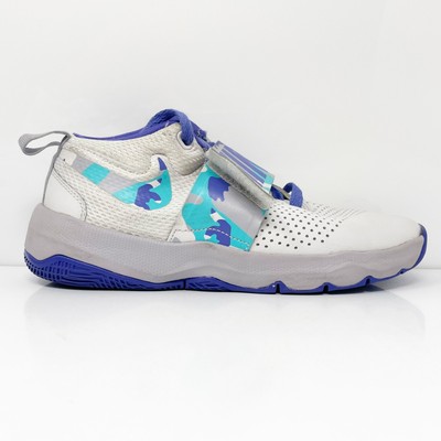 

Nike Boys Team Hustle D 8 BQ5103-500 Серые баскетбольные кроссовки, размер 4Y, Серый, Team Hustle D 8