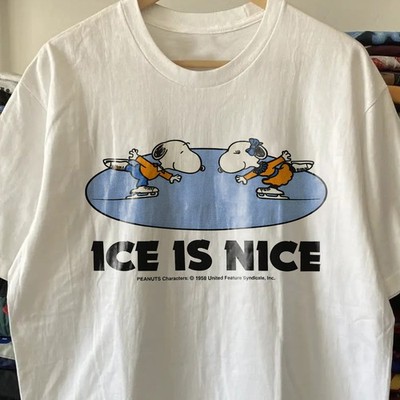 Peanuts - Ice Is Nice Classic T-Shirt White XXL