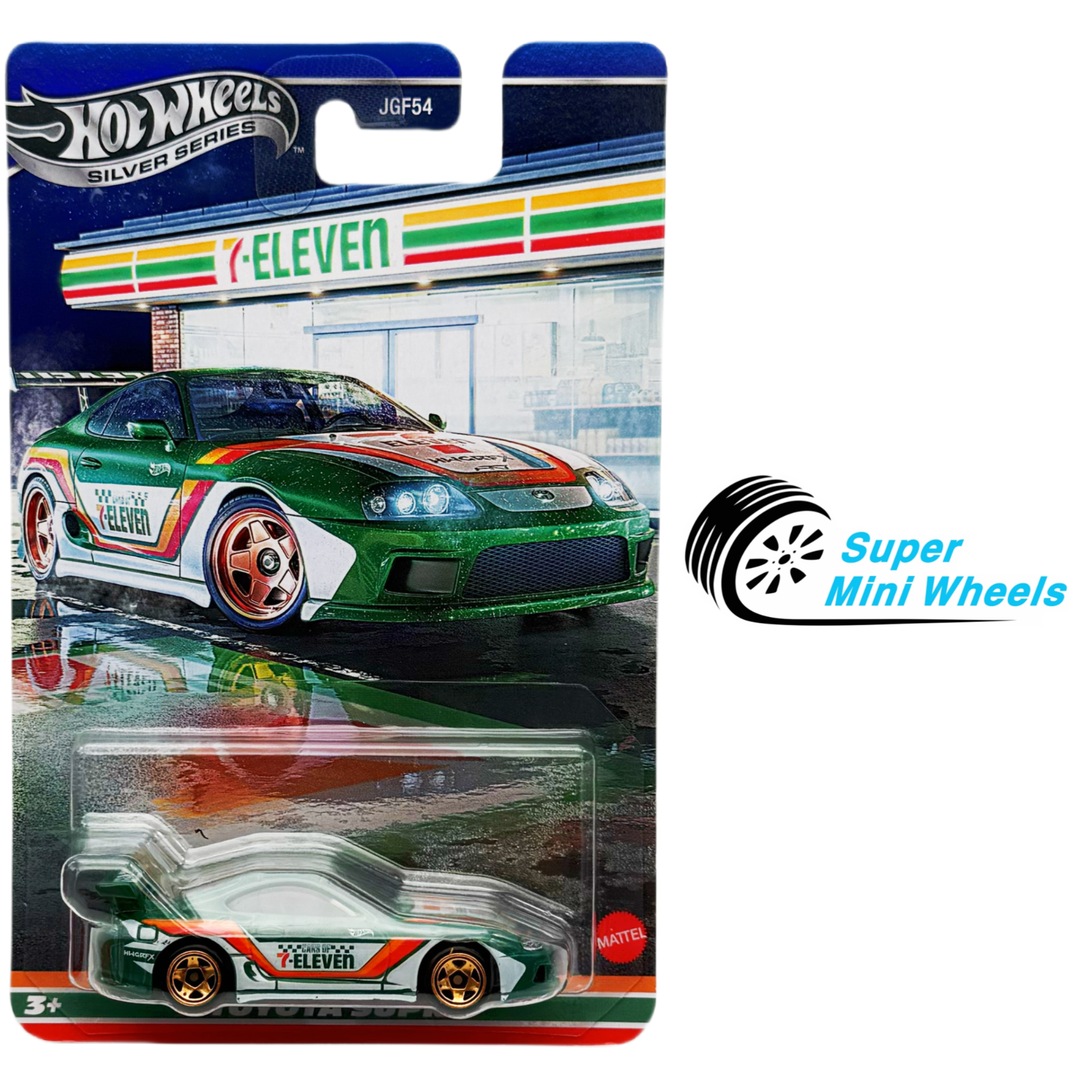 モ*ト様 Hot Wheels 7-Eleven Toyota Supra Hot Wheels Silver Series 7/11 Toyota Supra 7-Eleven Lot 3 | eBay