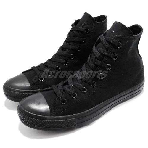 

Converse Chuck Taylor All Star Hi Triple Black Mono Мужские туфли унисекс M3310C, Черный, Chuck Taylor All Star
