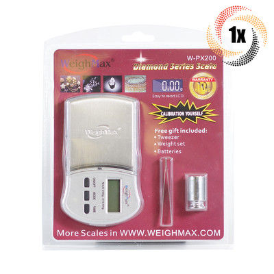 1x Scale WeighMax W-PX200 Diamond Series Scale | Free Gifts Included | 200G