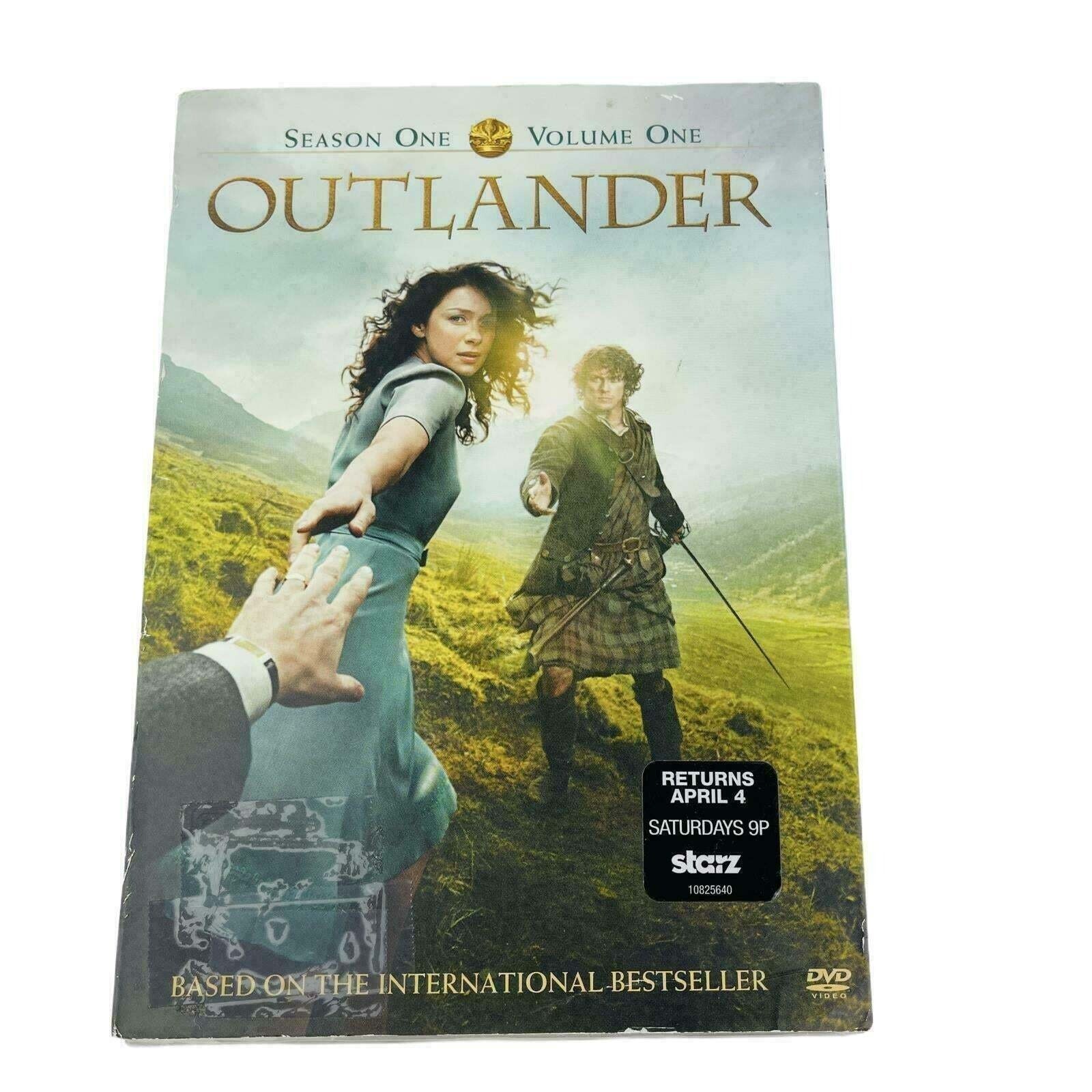 Outlander Season 1 Vol. 1 DVD 2015 2-Disc Set Caitriona Balfe Sam Heughan NEW