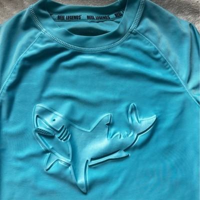 Reel Legends Kids 4T rash guard or swim fish top