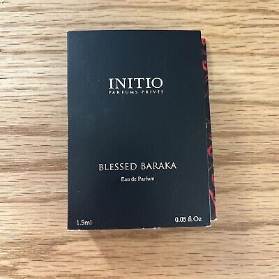 Initio Parfums Prives Blessed Baraka 0.05 oz 1.5 ml EDP Mini Travel Sample Vial