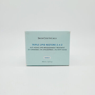 SkinCeuticals Triple Lipid Restore 2:4:2 1.6 fl oz NEW SEALED Damaged Box