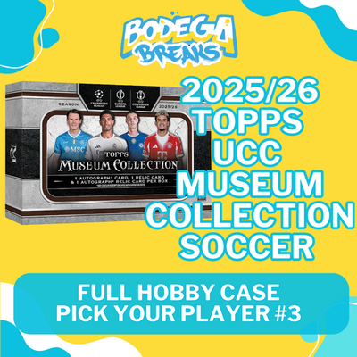 Fermin Lopez-25/26 Topps UCC Museum Collection Soccer- Hobby Case Break #3
