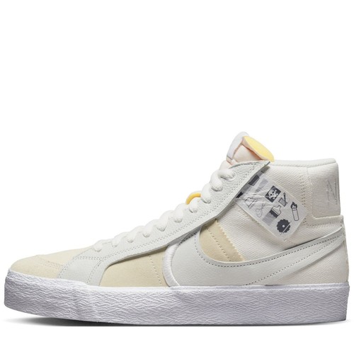 

[DZ7587-110] Мужская куртка Nike SB BLAZER MID WARNING LABEL SUMMIT WHITE, Summit white/summit white-sail
