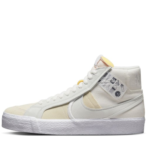 [DZ7587-110] Мужская куртка Nike SB BLAZER MID WARNING LABEL SUMMIT WHITE