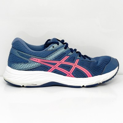 

Женские кроссовки Asics Gel Contend 6 1012A570 синие кроссовки размер 7,5, Синий, Gel Contend 6