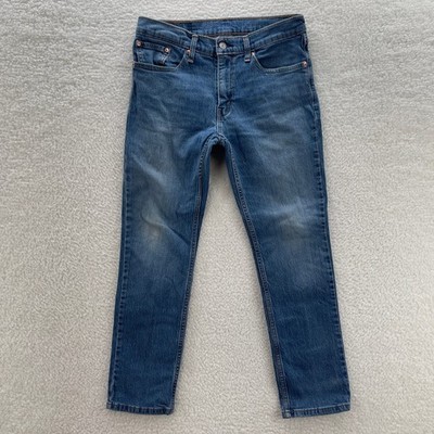 Levis 511 Jeans Mens 32x30 Blue Slim Straight medium Wash Stretch Preppy Skater