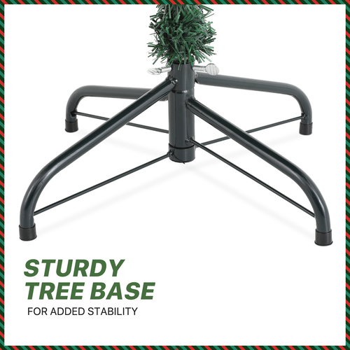 5 FT Christmas Tree Artificial Home Xmas Holiday Decoration w/Metal Stand Green