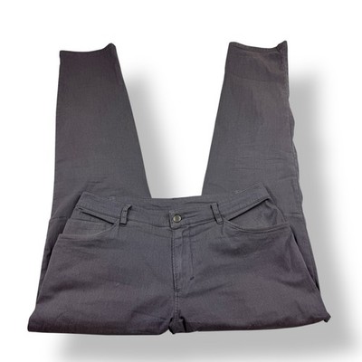 Lululemon ABC Pants Mens Charcoal Gray Slim Fit Stretch Casual Work Travel 33x33