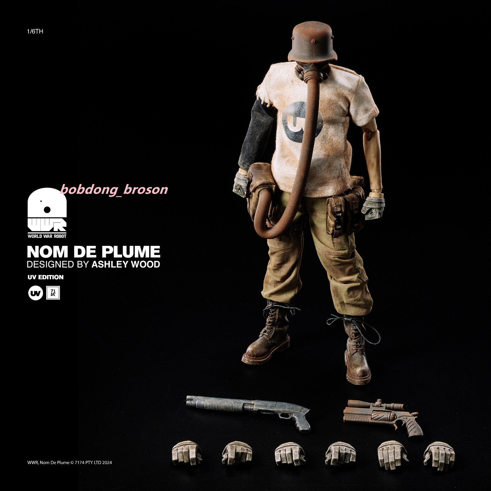 新品 ThreeA 1/6 WWR NOM DEPLUME 7174 GUARD 新品 ThreeA 1/6 WWR NOM DEPLUME 7174 GUARD 7174 Guard NOM by