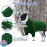 Queenmore Dog Sweaters for Medium Dogs Girls Boys,Soft Dog Sweater Christmas,Turtleneck Pullover Pet Sweaters Knitwear Outfit for Holiday,Knitted Soft Thick Warm Sweater for Bulldog,Dachshund(Green,M)