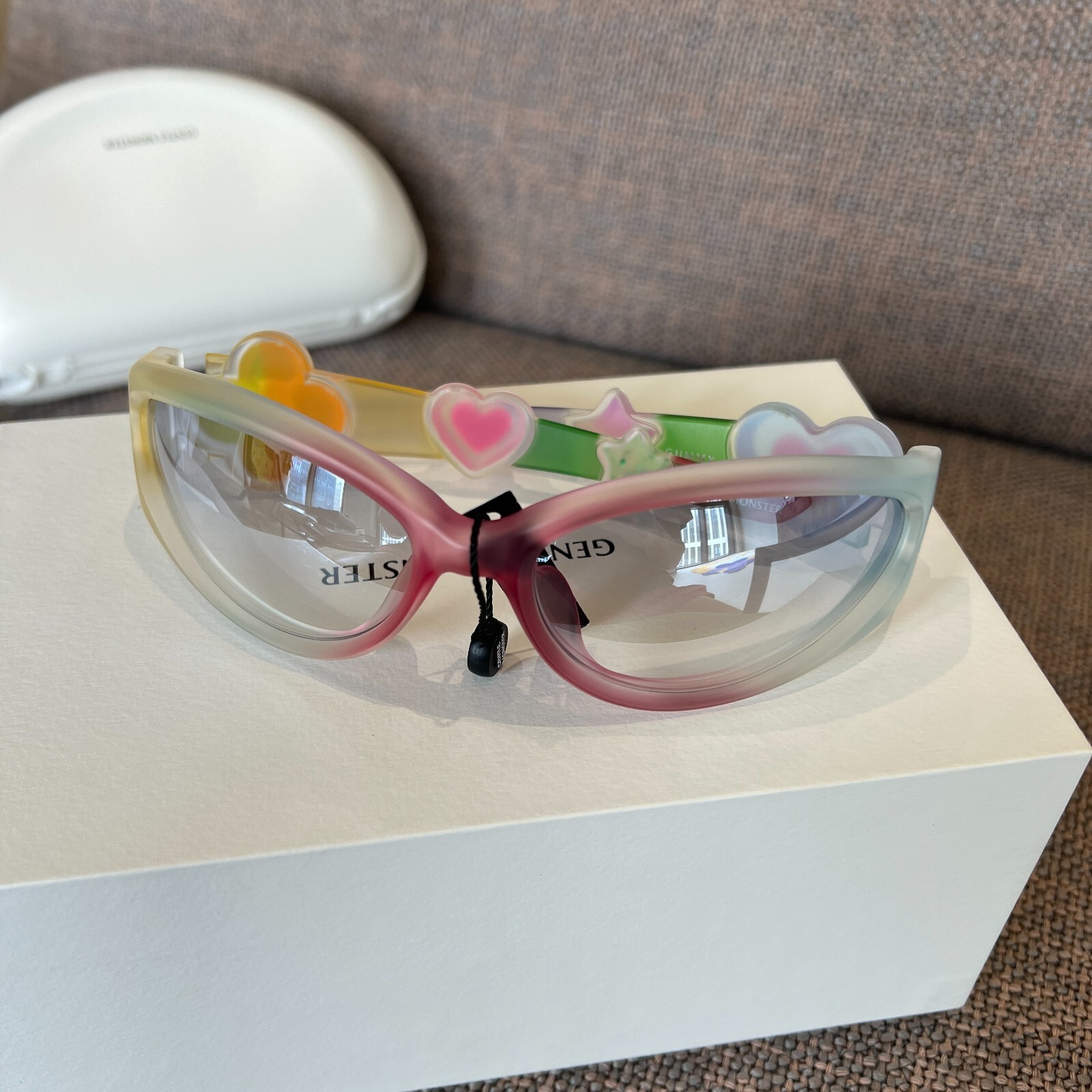 Pre-owned Gentle Monster Gummy Mg1 Multicolor Kojl5wv084fg In Muticolor