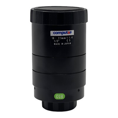 COMPUTAR Lens 10-25mm 1/3'' CS 1:1.4 For CCTV Security Surveillance Camera TESTED