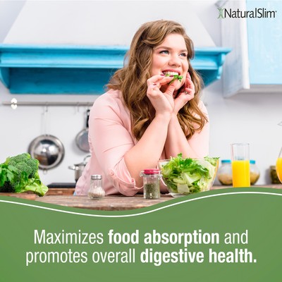 NaturalSlim Helpzymes Superior Digestive Formula - Digestive Enzymes Capsules