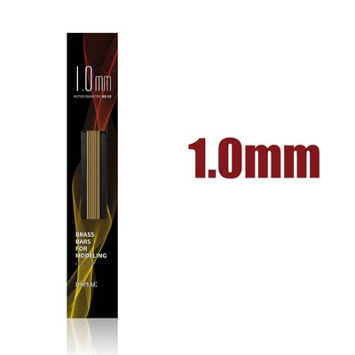 0.5-3.0mm Solid Brass Rod Hobby Knife Making Scratch Building Model Craft Tool a