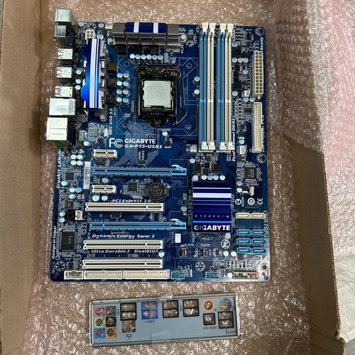 CPU メモリ付き　GIGABYTE　GA-P55A-UD4  LGA1156 Used - Good: GIGABYTE GA-P55A-UD4P LGA 1156 ATX Intel