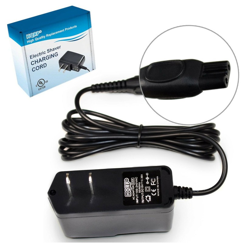Hqrp Ac Adaptateur Cordon Pour Philips Norelco 7115x 7120x 7140xl 7240xl 7310xl