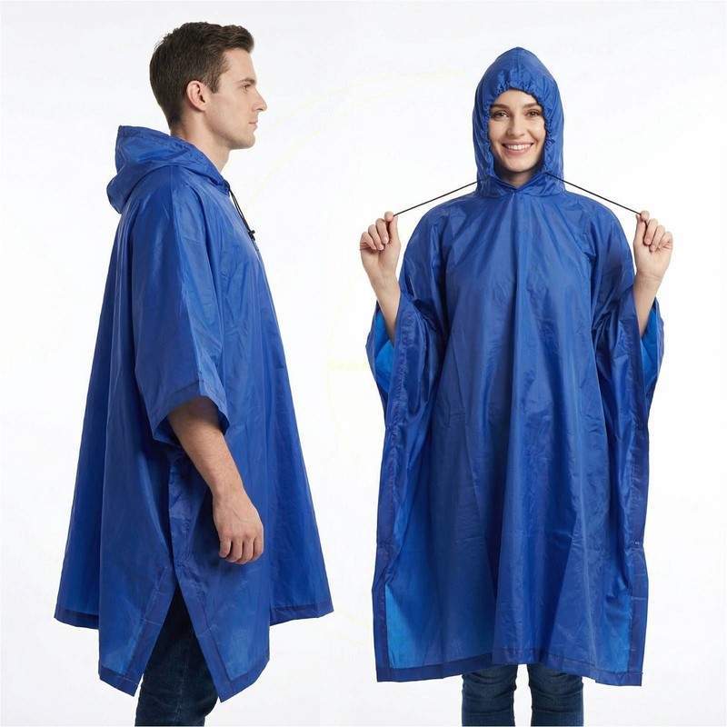 Regenjacke Regenponcho Regencape Regenschutz Regen Schutz Unisex Stabil Waschbar
