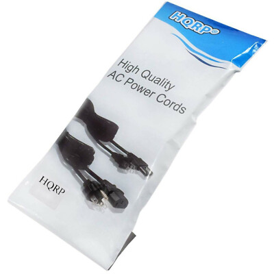 HQRP AC Power Cord for Husqvarna Viking Sewing Machine Mains Cable