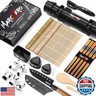 MarcZero Sushi Making Kit, 22 in 1 Bazooka Roller With Bamboo Mat, Knife, Chopsticks, Molds, DIY Machine for Beginner