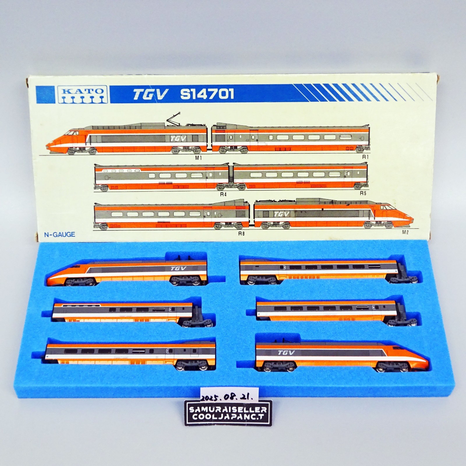 KATO TGV S14701 Nゲージ 鉄道模型 Kato S14701 TGV N Scale Bullet Train | eBay