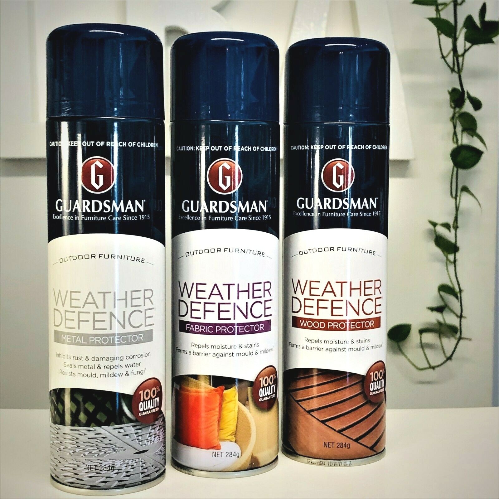 GUARDSMAN WEATHER DEFENCE 284g Outdoor Furniture Protector Wood Metal