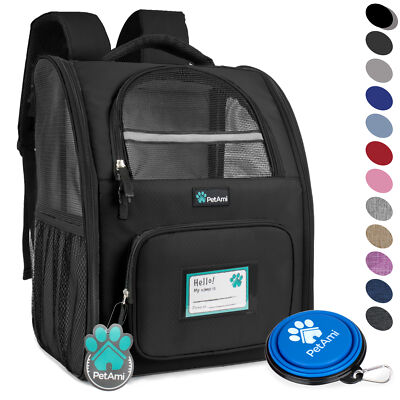 Backpack For Cat Small Dog Travel Hiking Airline Approved Br