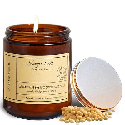 Scented Candle Gift for Men and Women - 7 oz Soy Wax Aromatherapy Candle with...