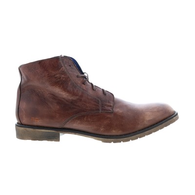 

Bed Stu Hoover II F414032 Мужские коричневые кожаные повседневные классические ботинки на шнуровке, Коричневый, Bed Stu Hoover II