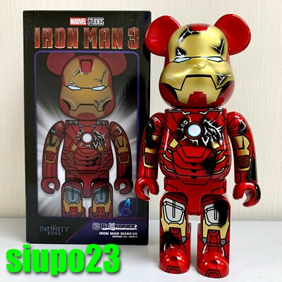 MEDICOM TOY - BE@RBRICK IRONMANREVERSE 100％&amp;400% BE@RBRICK SERIES 50