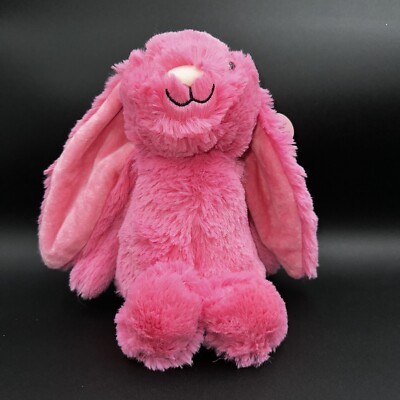 NWT! Gitzy Pink Bunny Rabbit Plush Soft Floppy Ears Stuffed 12  Inches