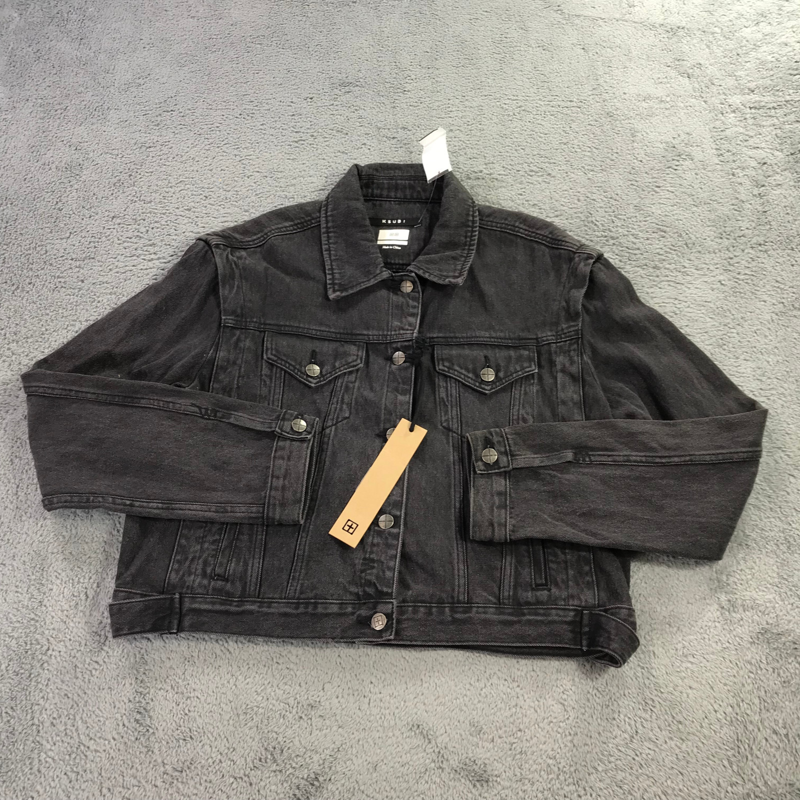 KSUBI Jacket Womens Large Whitney Jacket Navana Denim Jacket