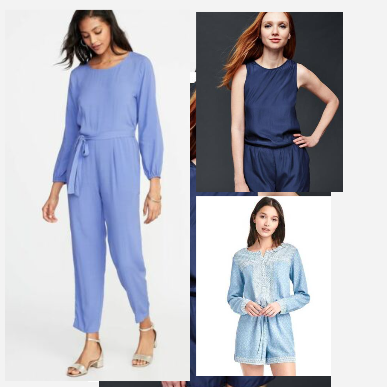 

Лот из 3 комбинезонов Gap - Old Navy, размер XXL, Multicolor