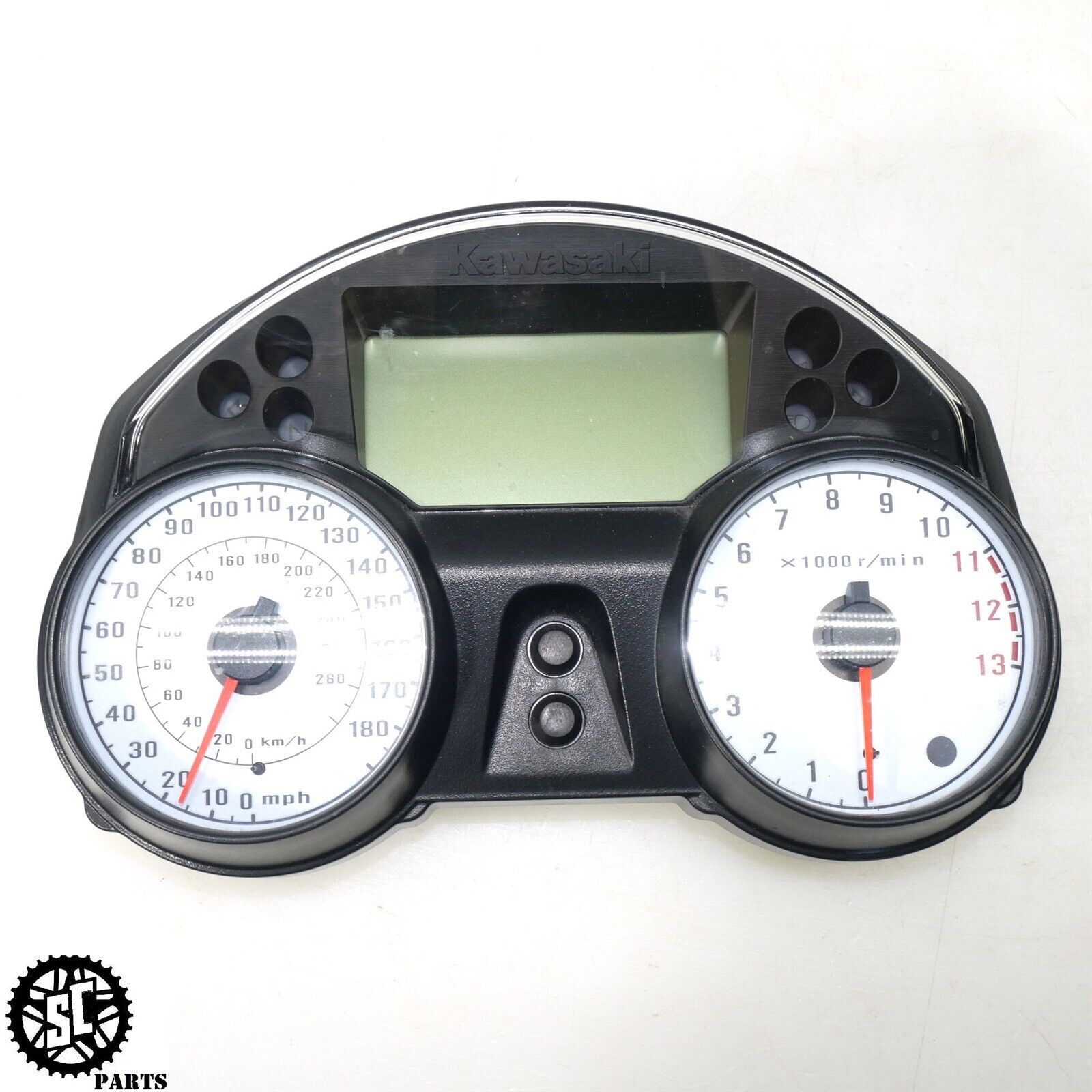 2008-2011 KAWASAKI NINJA ZX14 CLUSTER SPEEDOMETER GAUGES 5K 2008-2011 KAWASAKI NINJA ZX14 CLUSTER SPEEDOMETER GAUGES 5K