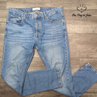 Topman Straight Leg Jeans Size 36X32