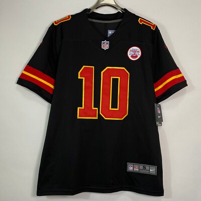 Isaiah Pacheco #10 Embroidered New Black
