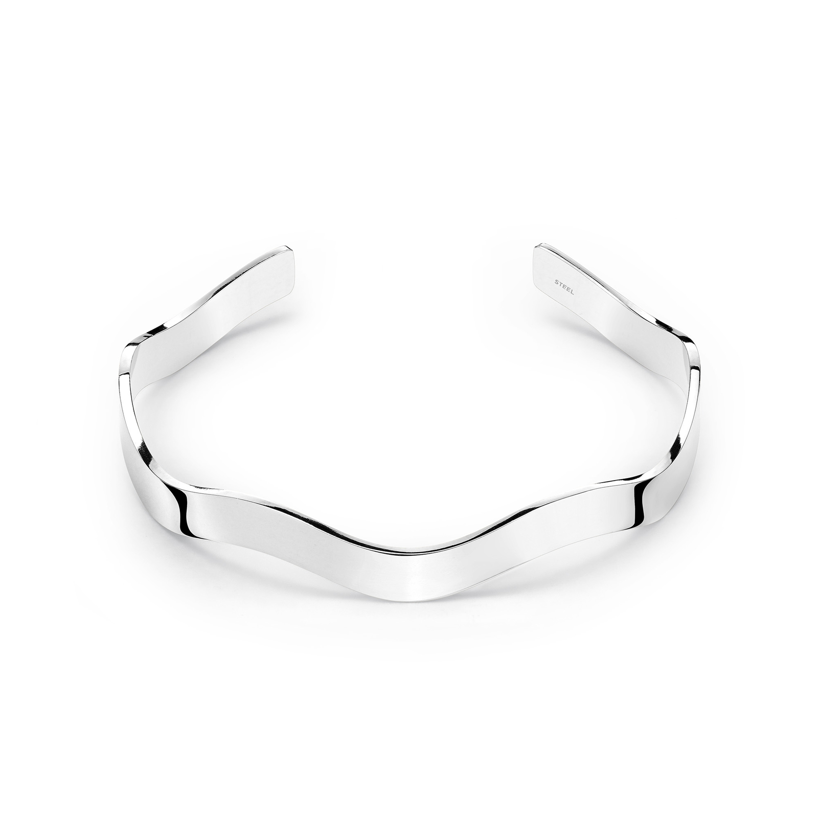 Apple of Eden Armschmuck Armreif Bangle aus Edelstahl 5,8 cm IPS AJ-0027-B-58