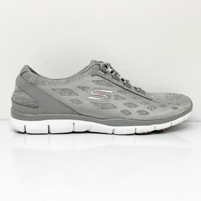 

Skechers Womens Gratis 23361 Серые повседневные кроссовки, размер 7, Серый, Gratis