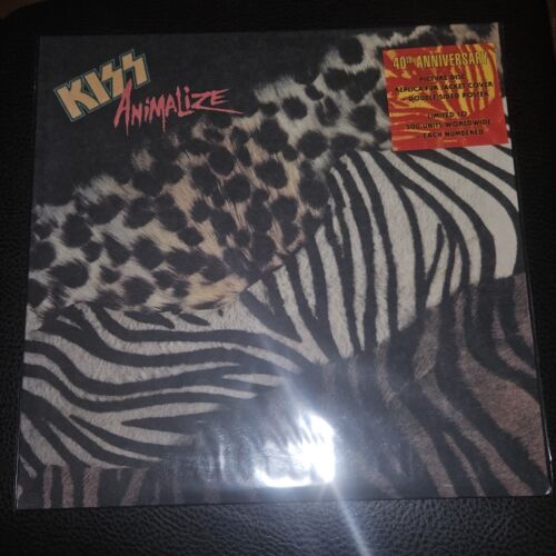IN HAND NEW! 226/500 KISS Animalize 40th Anniversary Picture
