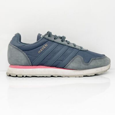 

Adidas Womens Haven CQ2524 Синяя повседневная обувь Кроссовки Размер 7.5, Синий, Haven