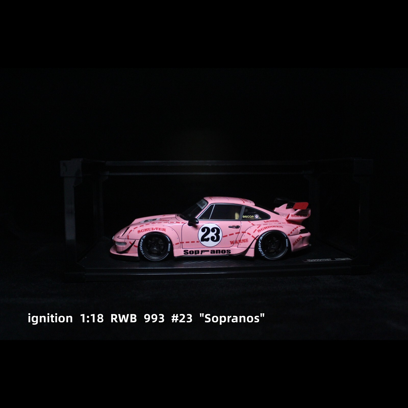 Ignition Model IG2323 1/18 Scale RWB 993 - Pink | eBay