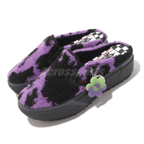 

Vans x Ireneisgood Classic Slip-On Purple Black Men Unisex Casual VN0A4BVZBMB, Фиолетовый, Classic Slip-on