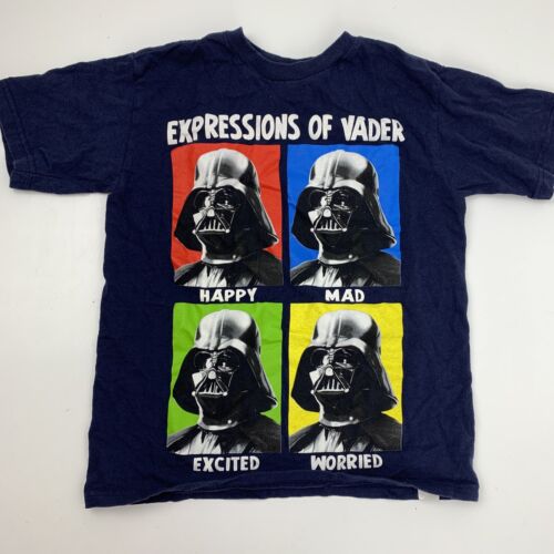 Expressions of Vader Star Wars Boys T-Shirt Size 8
