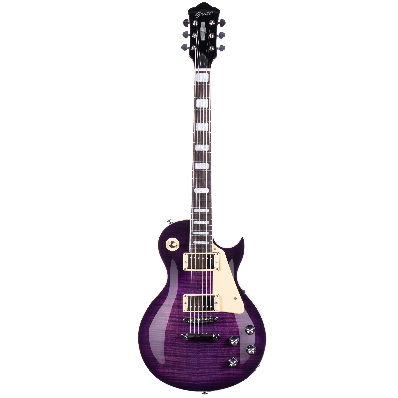 Grote LP Style LPYSー006 Grote LP Electric Guitar: Solid Mahogany Body LPYS-006