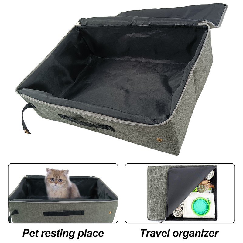 Folding Travel Litter Box Collapsible Pet